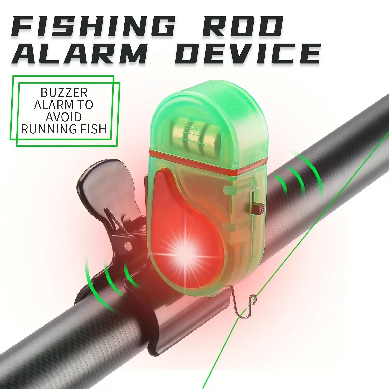 Bite Indicator - 2 adet LED balık avı ısırık