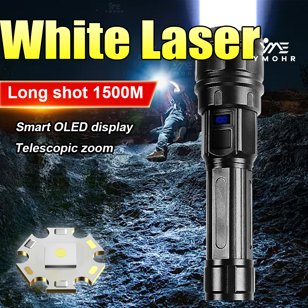 Fishing Light - Beyaz Lazer Yüksek Güçlü El Feneri