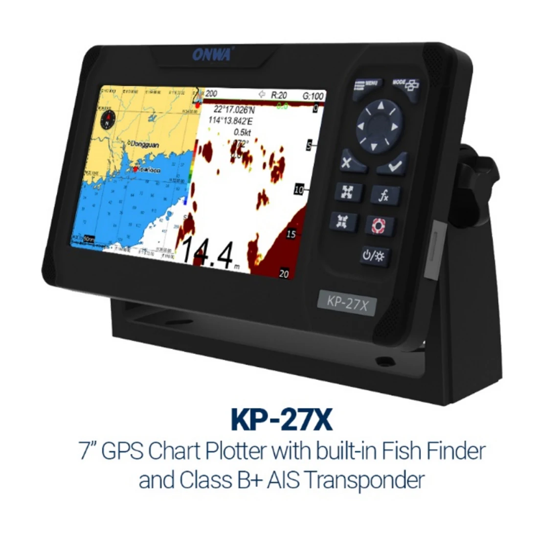 7 inç Onwa KP-27X. B+ Sınıfı A - Fish Finder incelemesi ve fiyatı