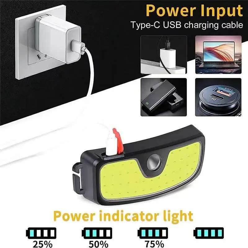 Güçlü COB Far Tip-c/USB Şarj E - Fish Finder Battery incelemesi ve fiyatı